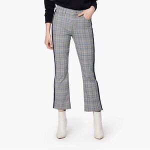 MOTHER The Insider Plaid Ankle‎ Jean in Happy People Read and Drink Coffee Sz 24